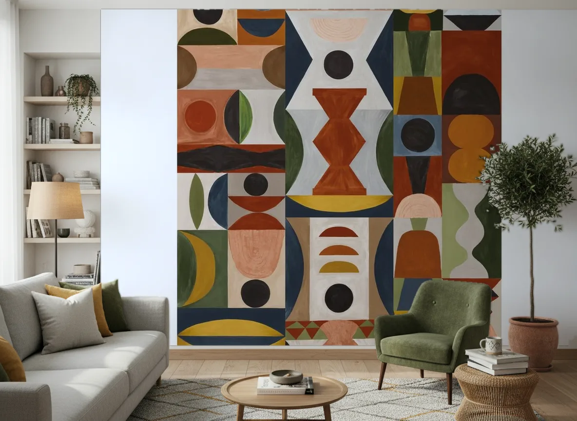 L'Atelier — Salon z zielonym fotelem