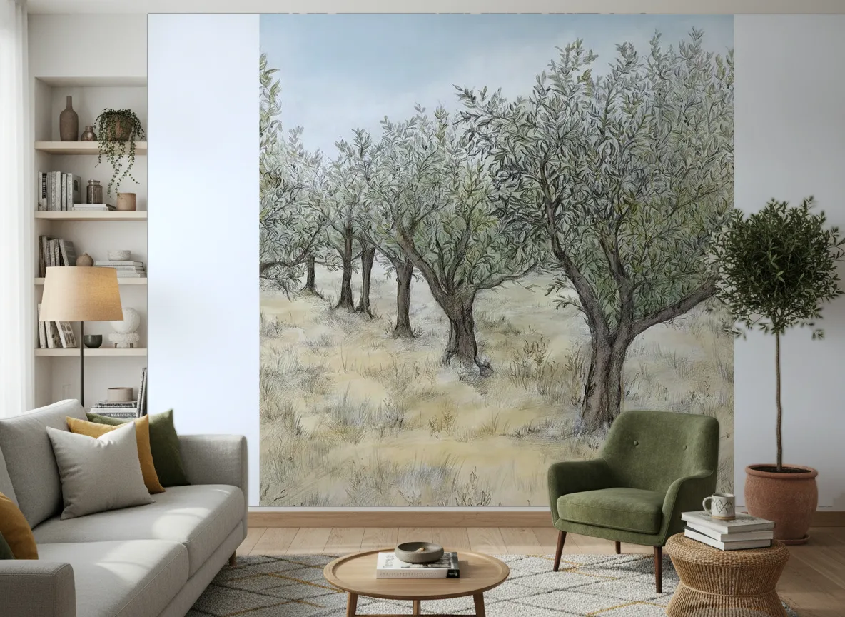 Lauris Int — Salon z zielonym fotelem