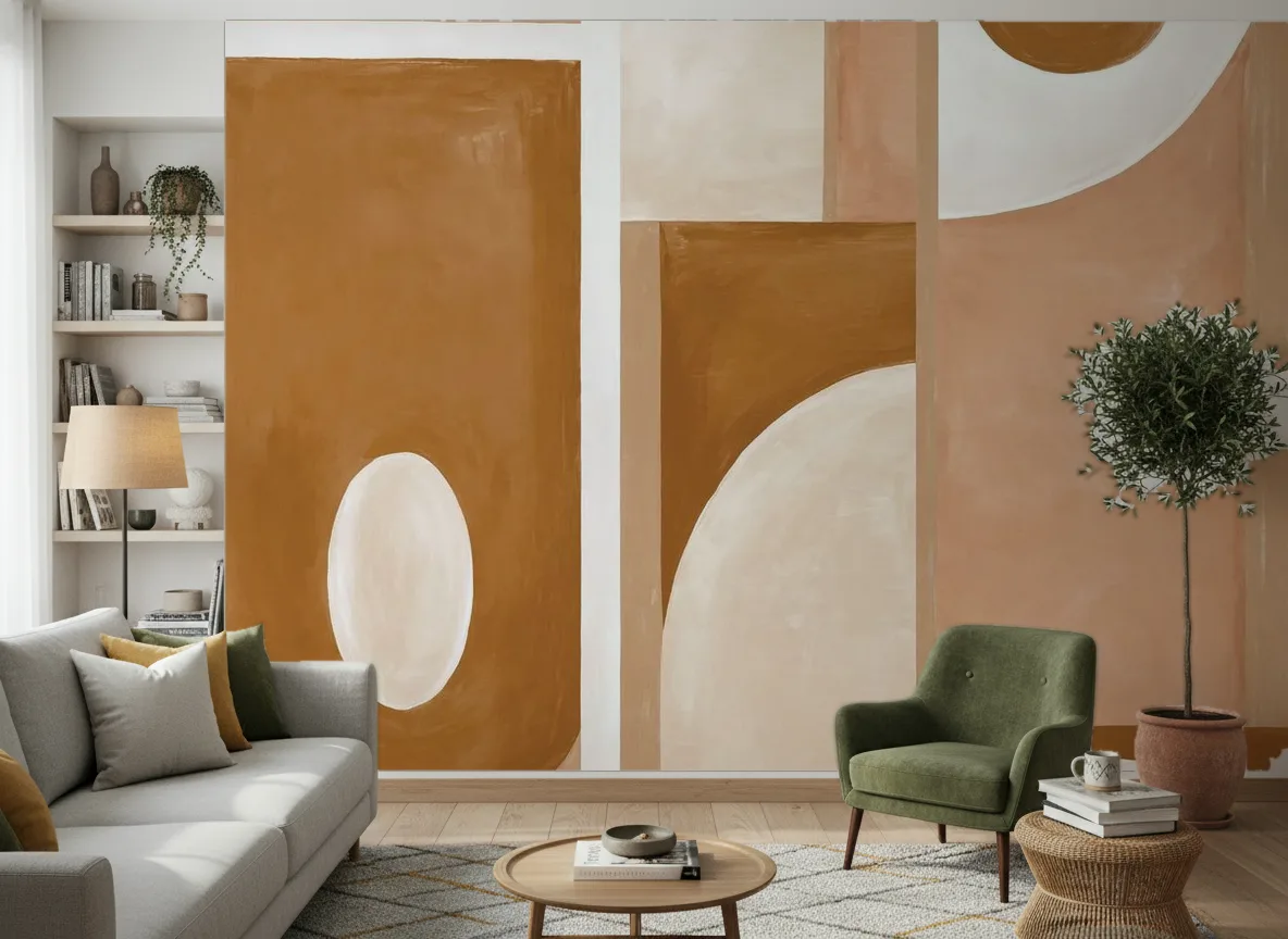 Pictura — Salon z zielonym fotelem