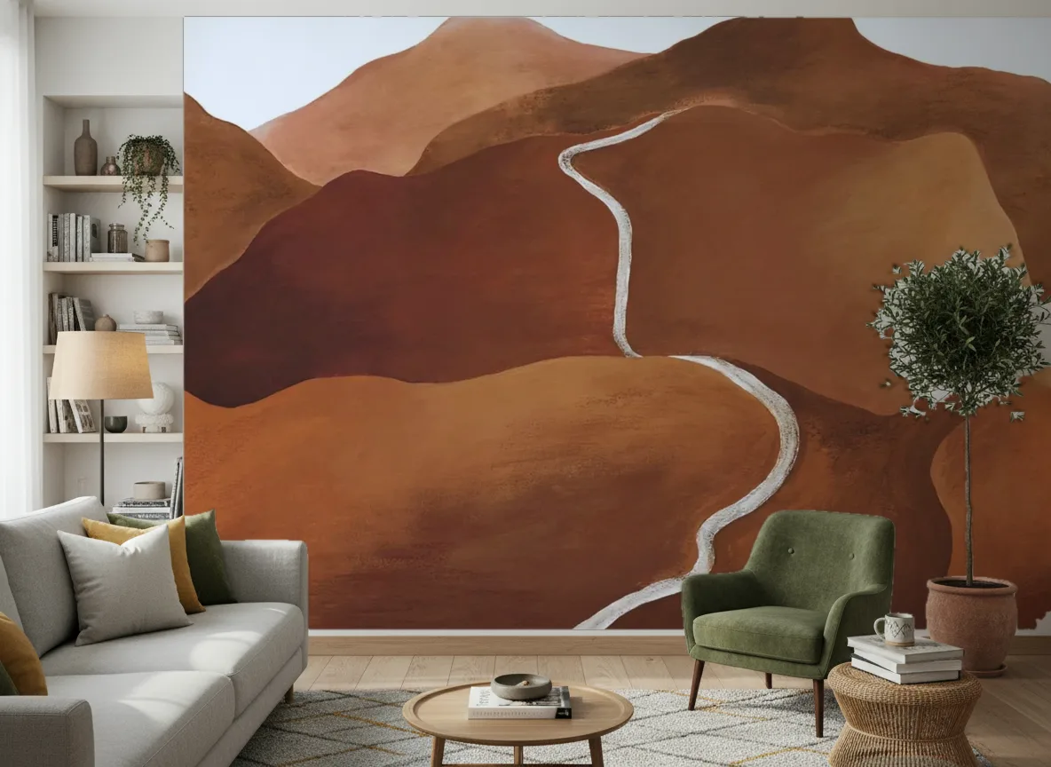 TOSCANA Panoramas — Salon z zielonym fotelem
