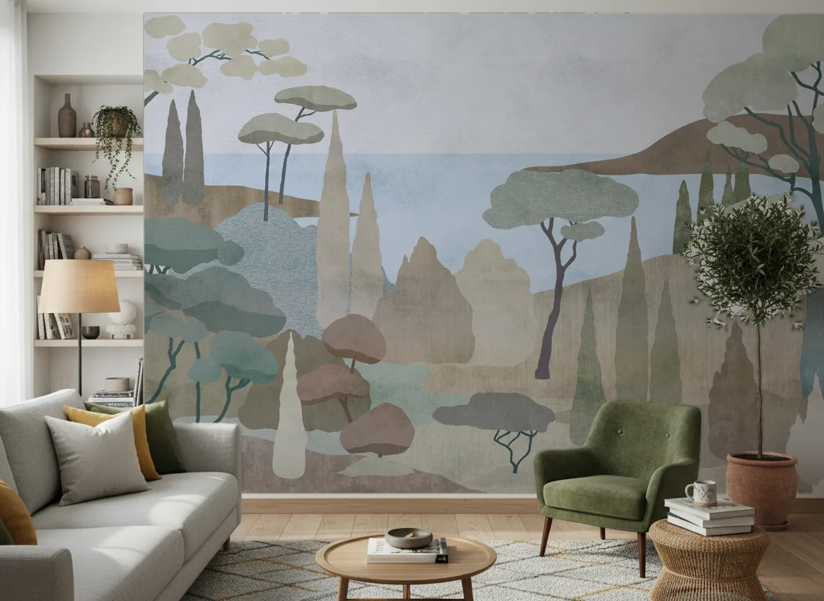 Soma — Salon z zielonym fotelem
