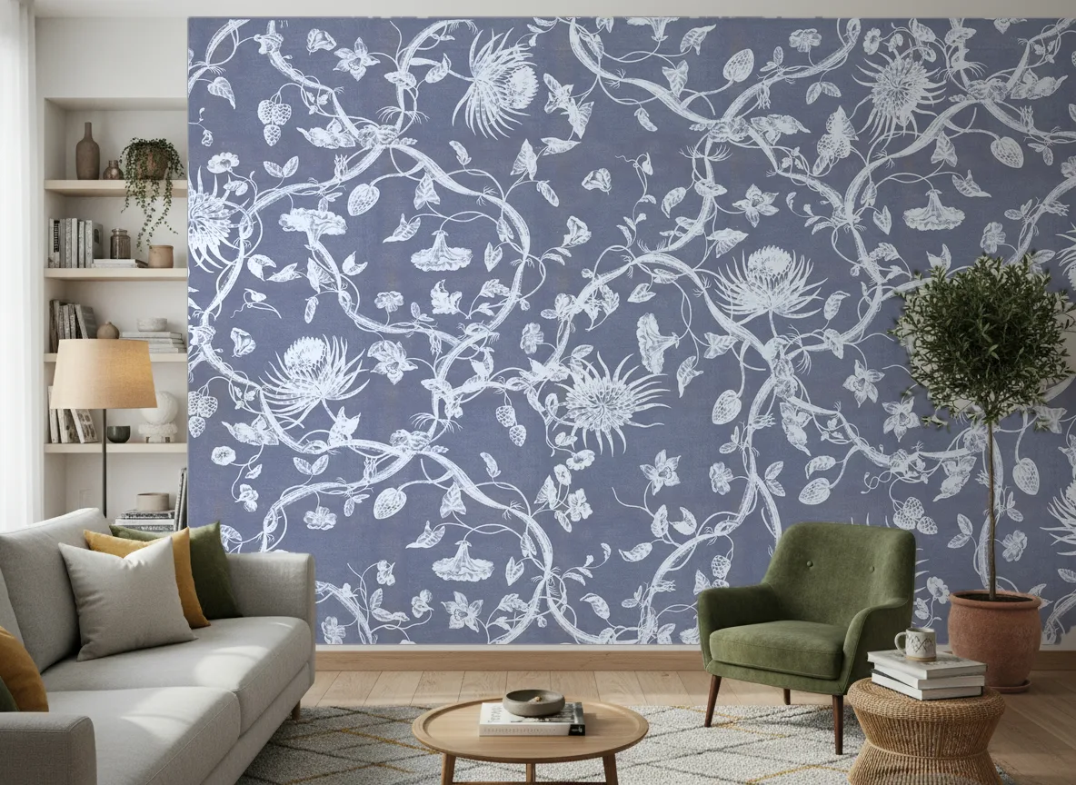 Zelia — Salon z zielonym fotelem