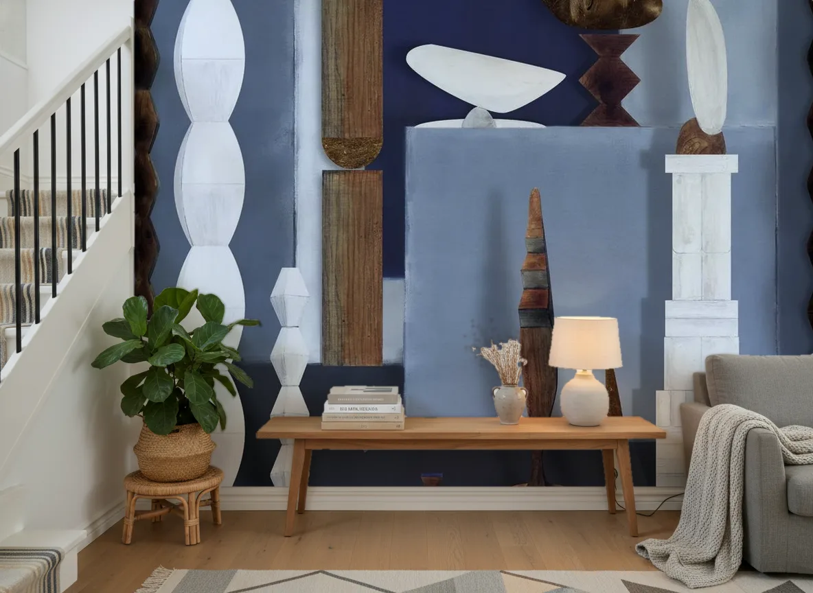 L'atelier De Brancusi — Hol ze schodami w domu