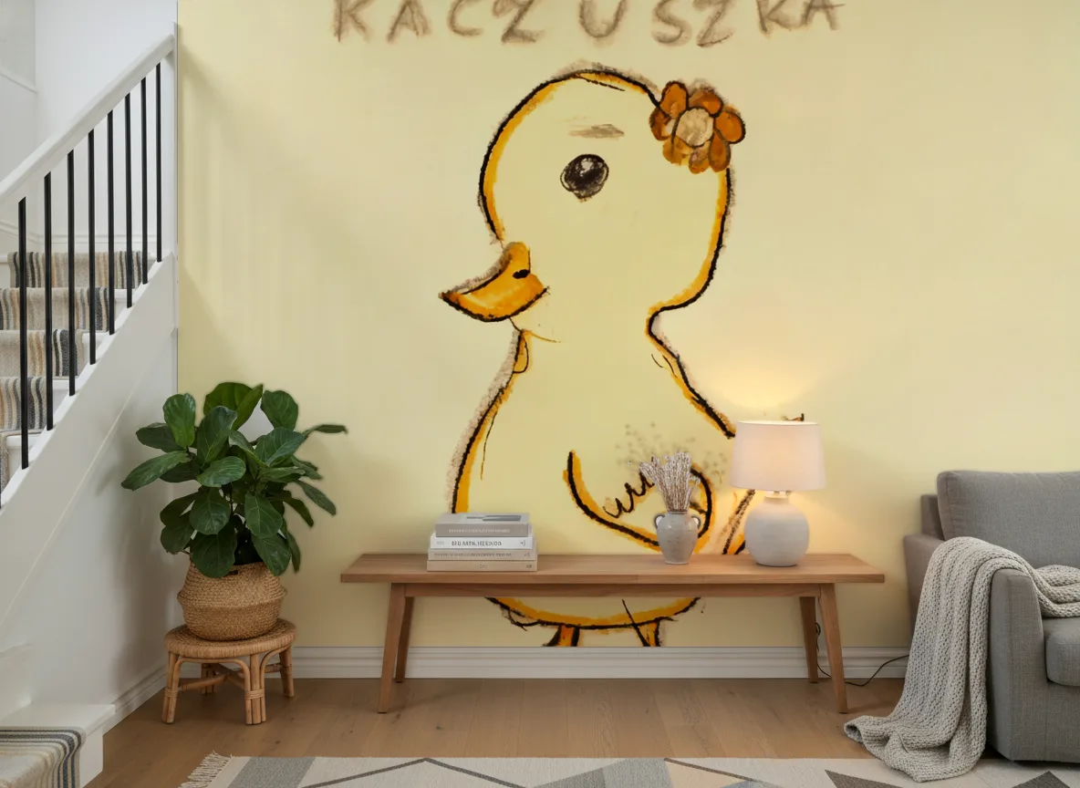 Kaczuszka — Hol ze schodami w domu