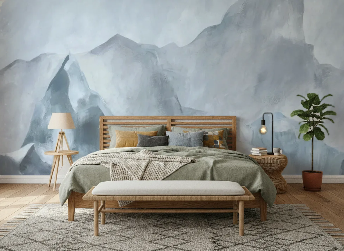 EVEREST Panoramas — Sypialnia z lnianą pościelą