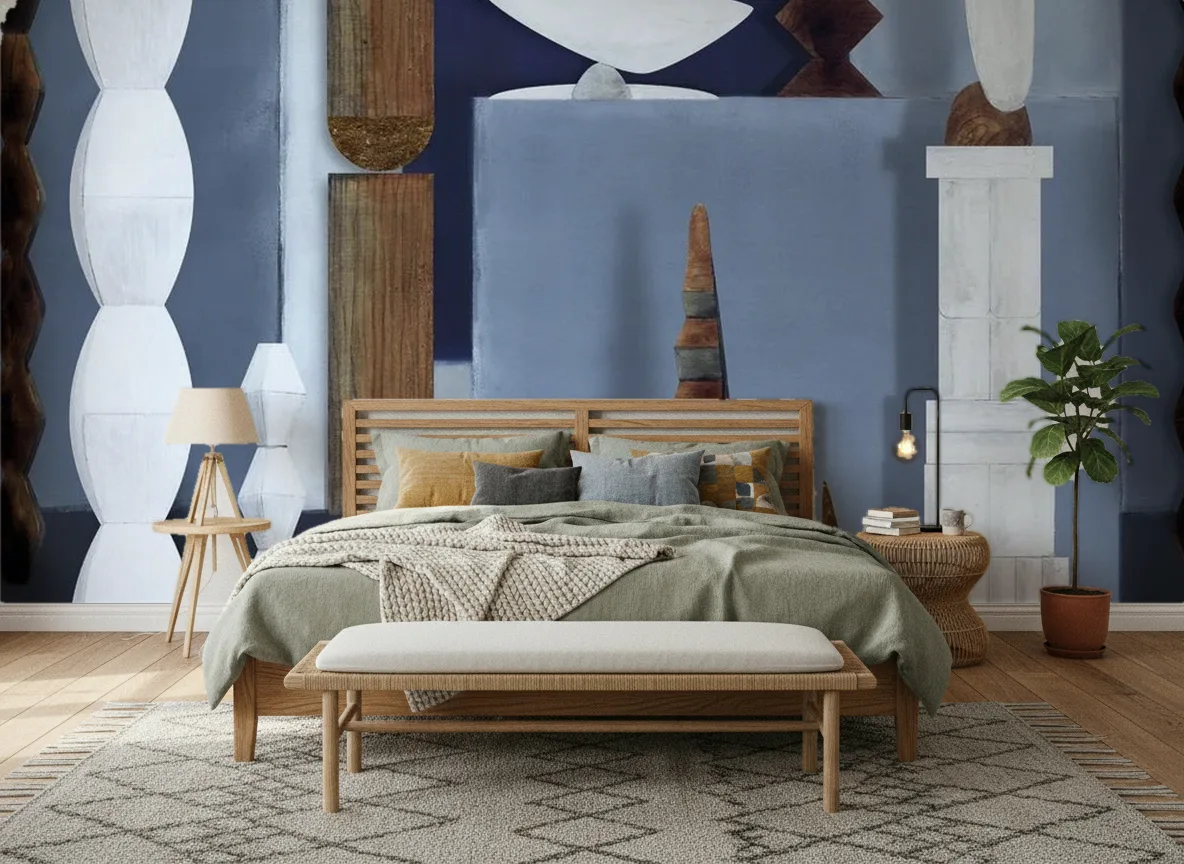 L'atelier De Brancusi — Sypialnia z lnianą pościelą