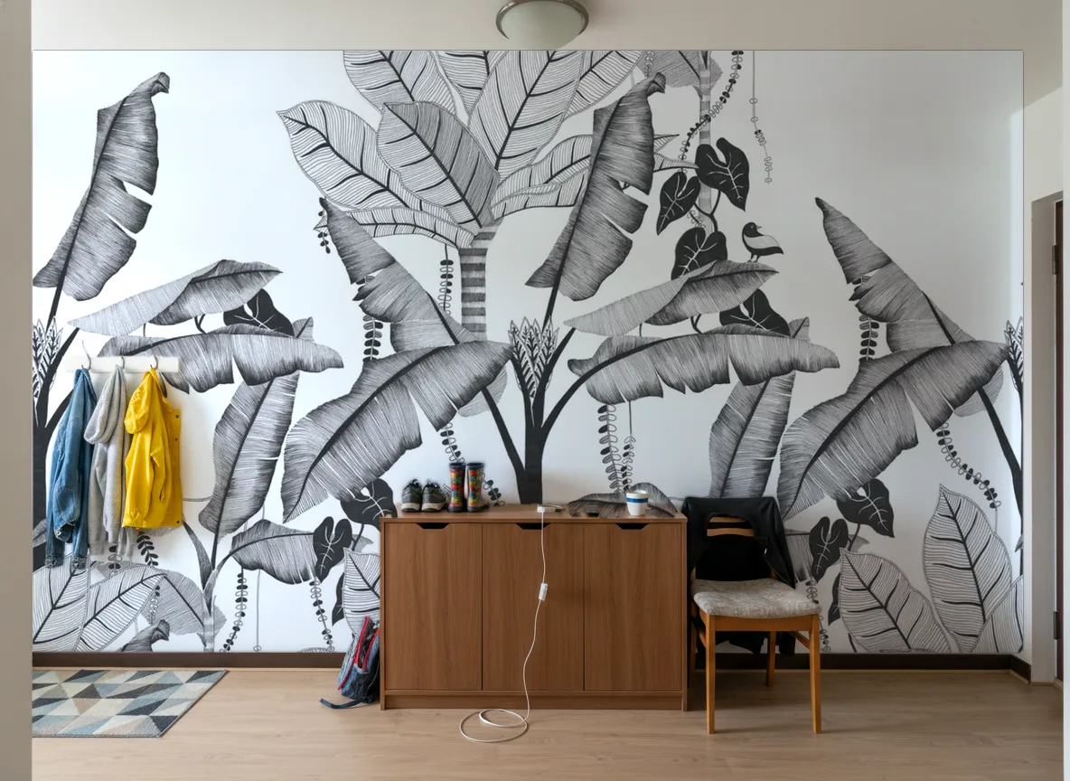JANGALA Panoramas — Przedpokój — długa ściana