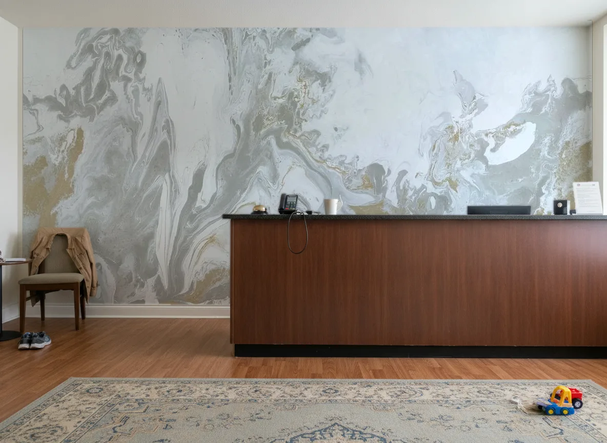 Calacatta — Recepcja hotelowa