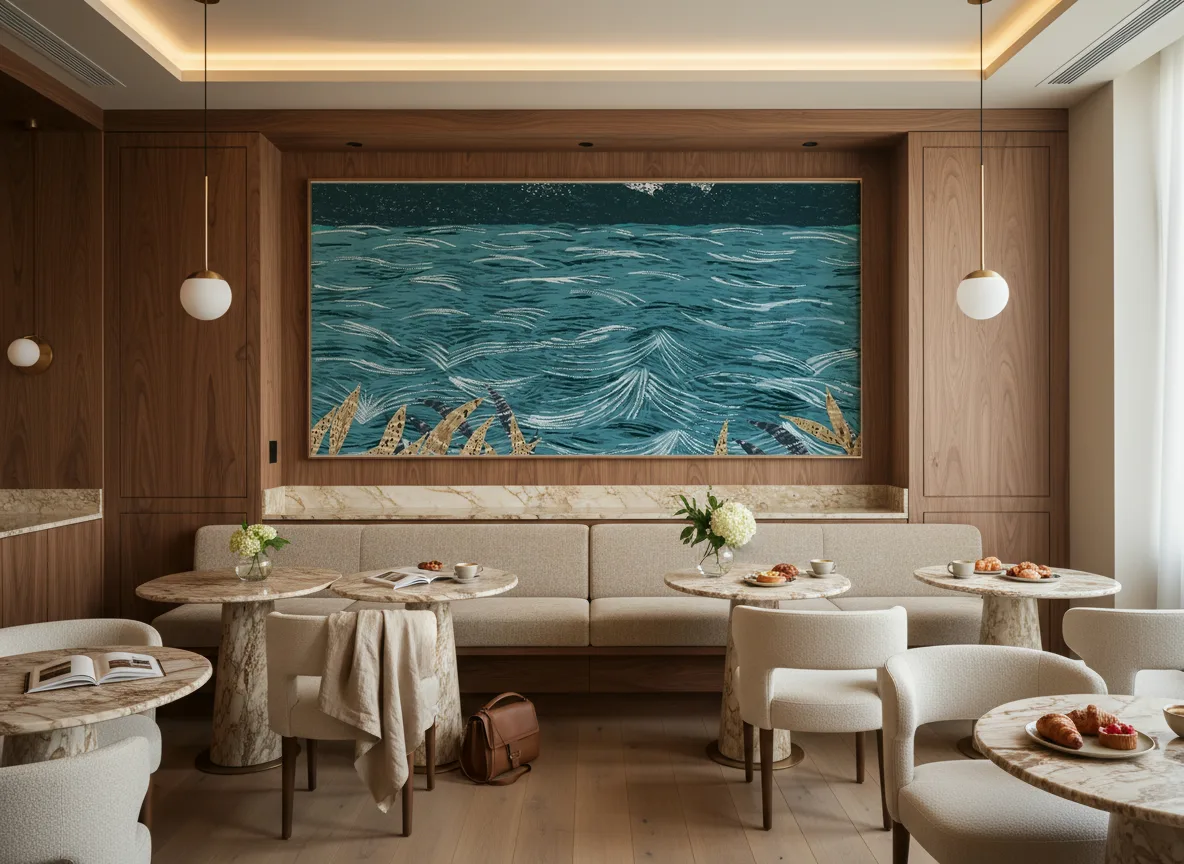 Callisto — Restauracja hotelowa — pole nad ławą