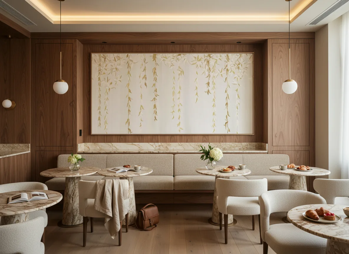 Hedera — Restauracja hotelowa — pole nad ławą