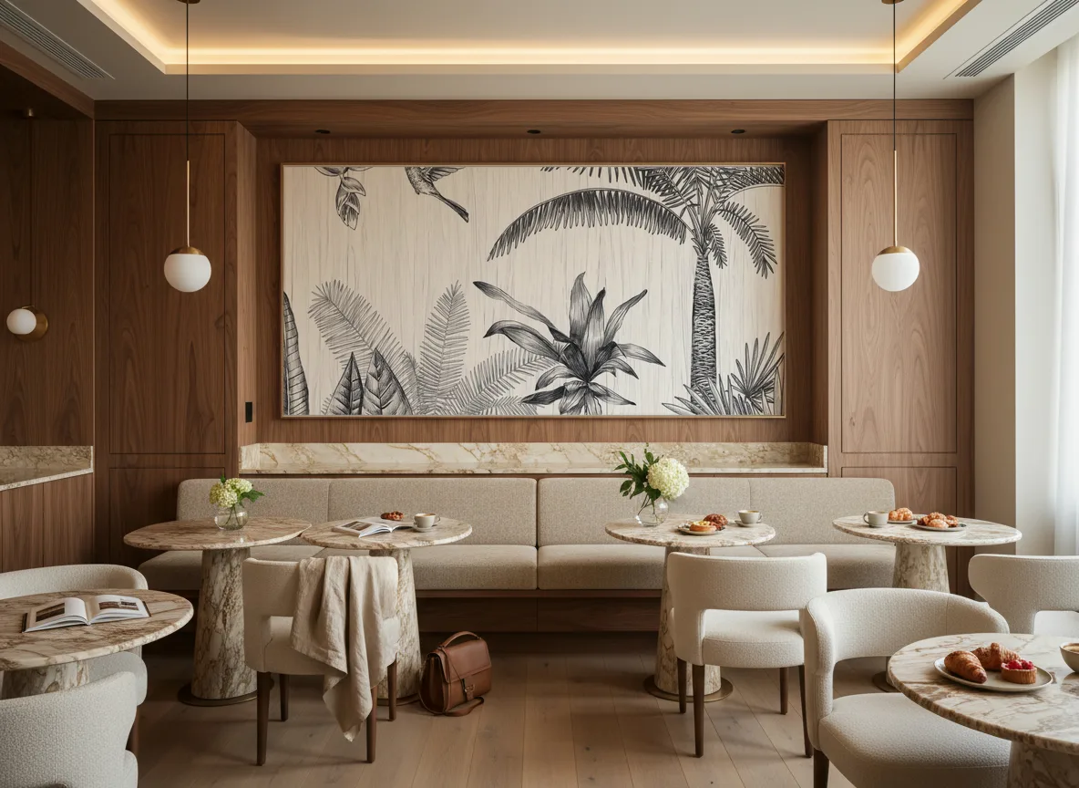 IPANEMA Panoramas — Restauracja hotelowa — pole nad ławą