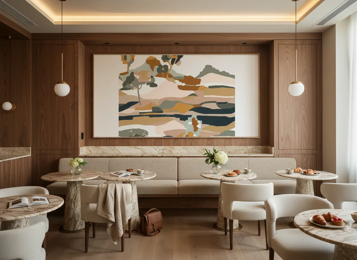 Le Bassin — Restauracja hotelowa — pole nad ławą
