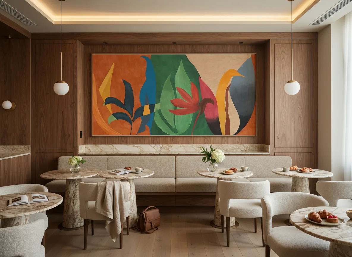 Nahua — Restauracja hotelowa — pole nad ławą