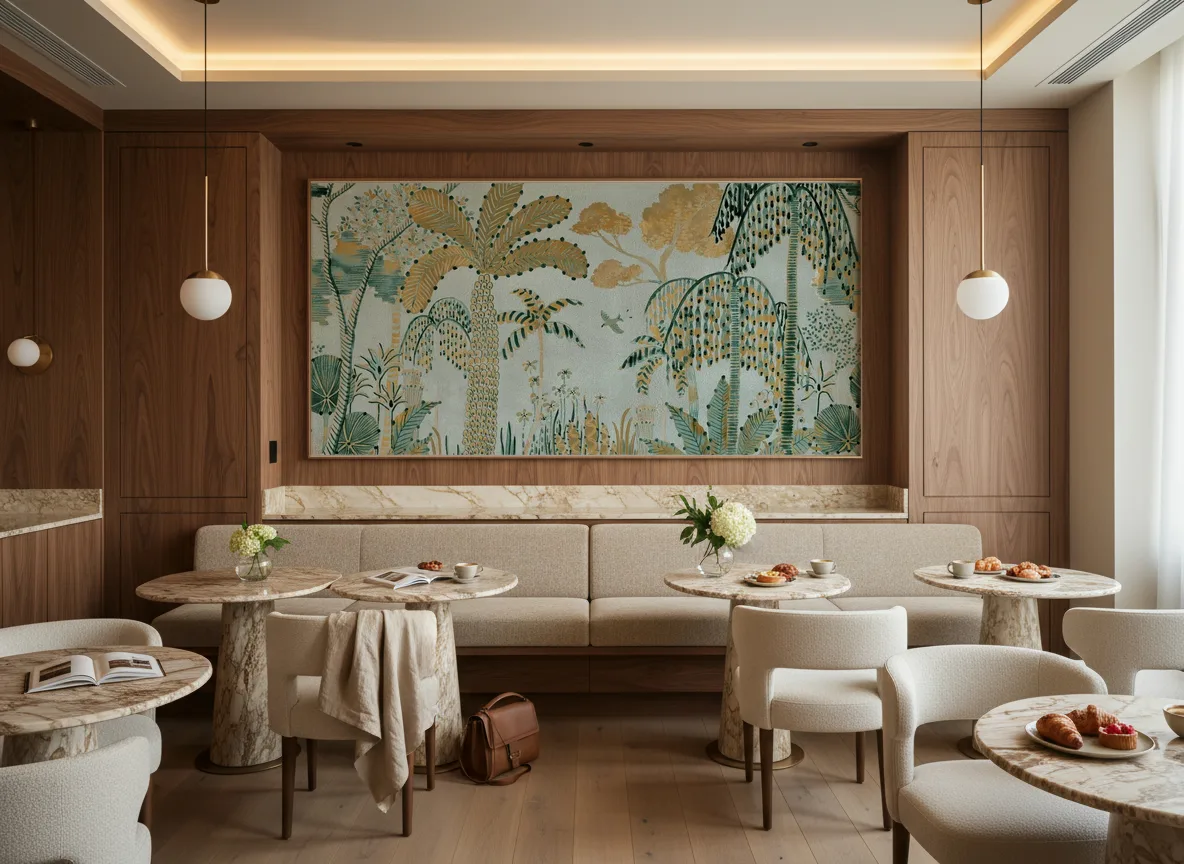 Nosara — Restauracja hotelowa — pole nad ławą