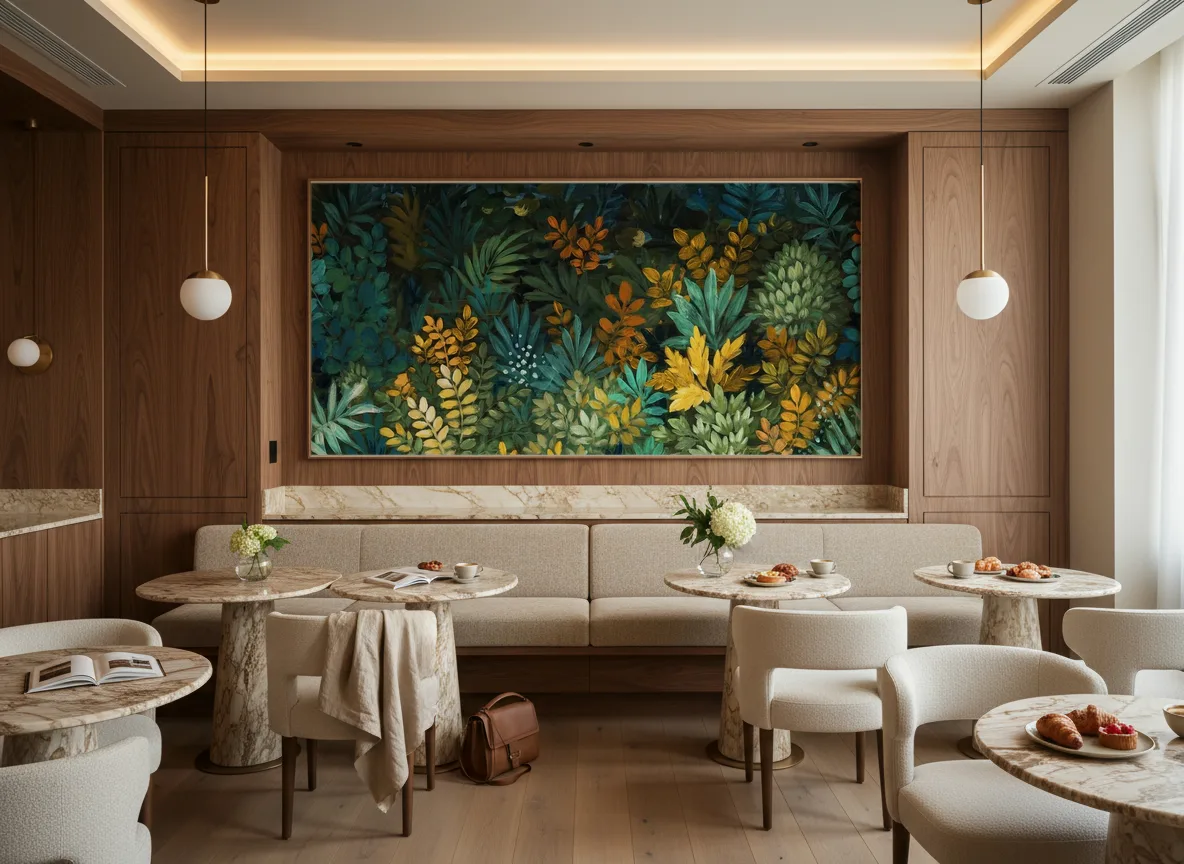 Nuit Etoilee — Restauracja hotelowa — pole nad ławą