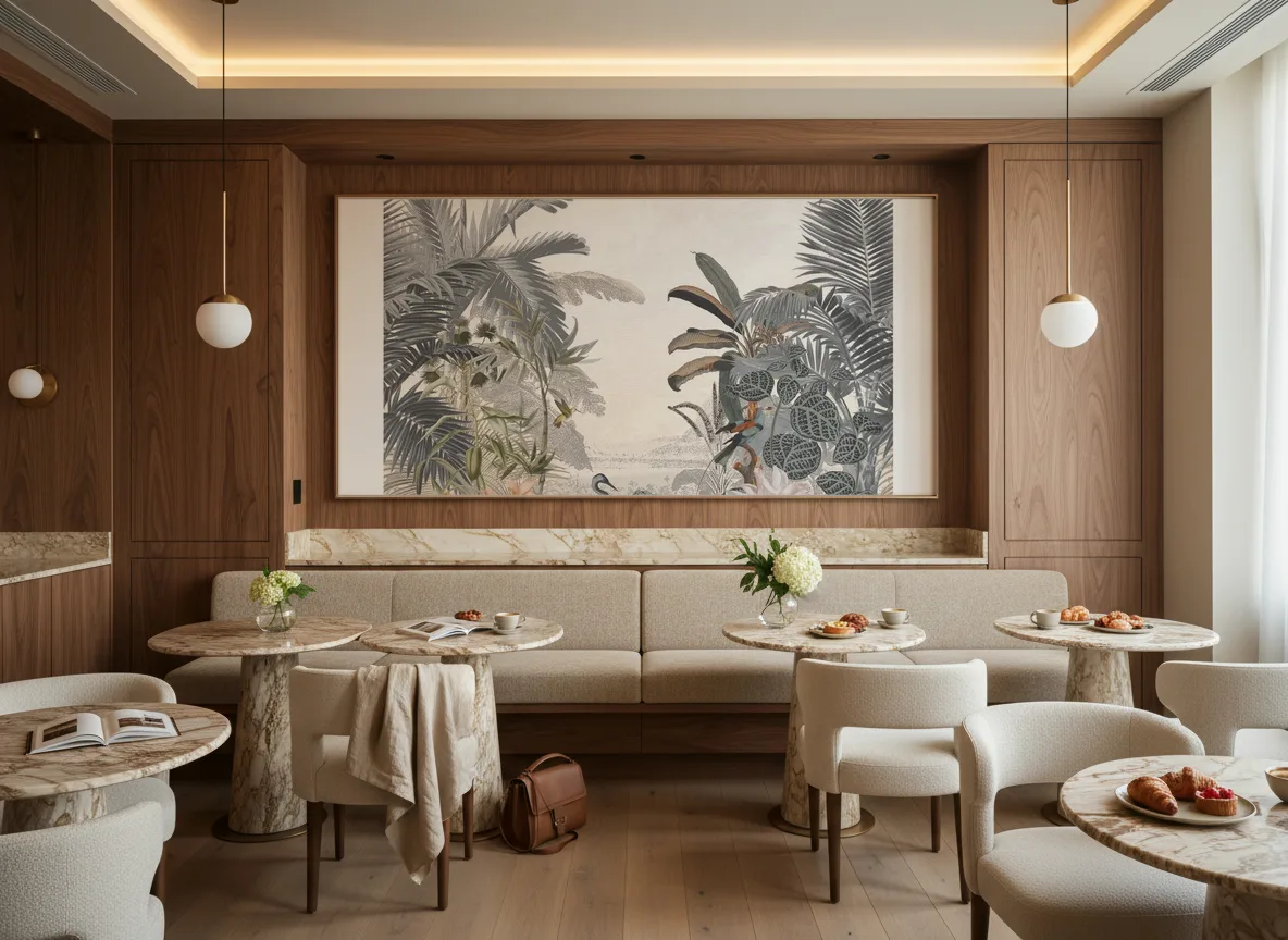 Paraiba — Restauracja hotelowa — pole nad ławą