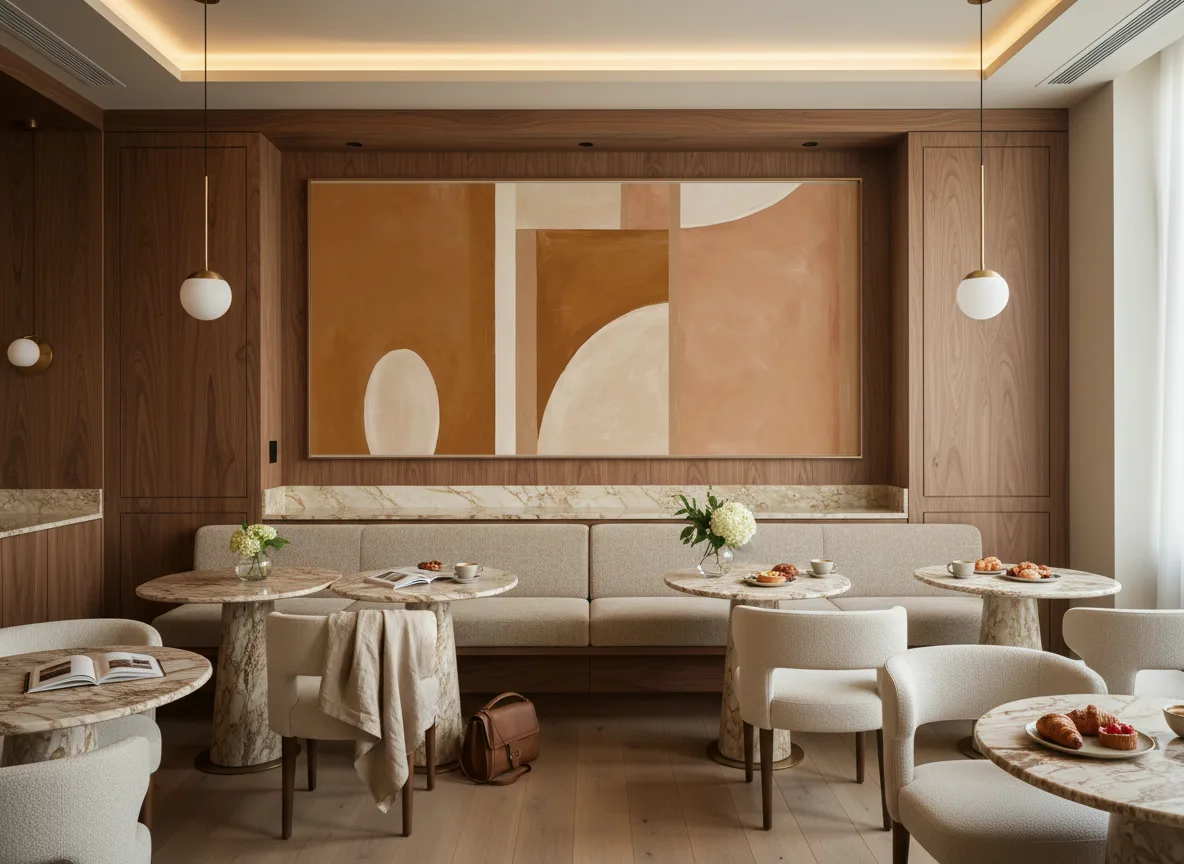Pictura — Restauracja hotelowa — pole nad ławą