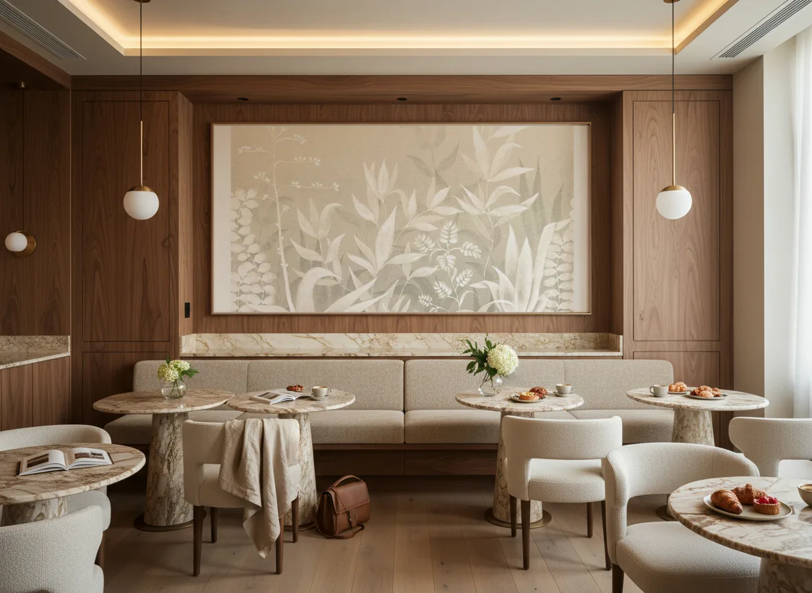 Saona — Restauracja hotelowa — pole nad ławą