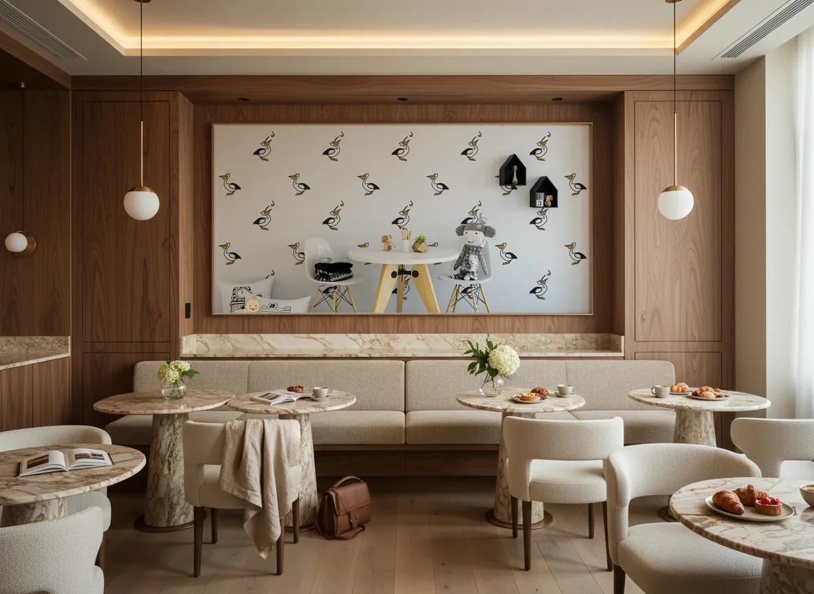 “Młody Pelikan” — Restauracja hotelowa — pole nad ławą