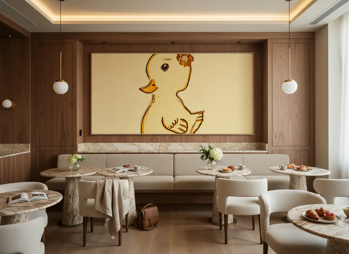 Kaczuszka — Restauracja hotelowa — pole nad ławą