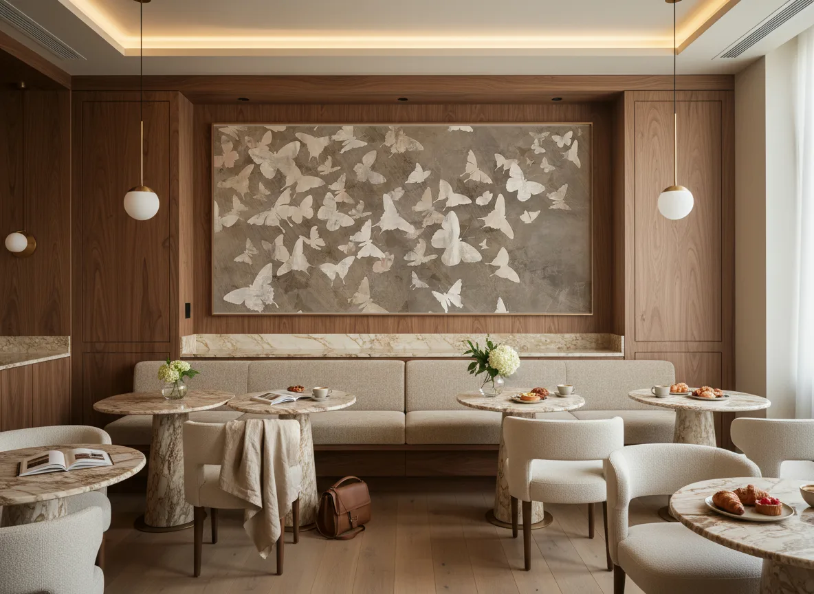 Nuvia — Restauracja hotelowa — pole nad ławą