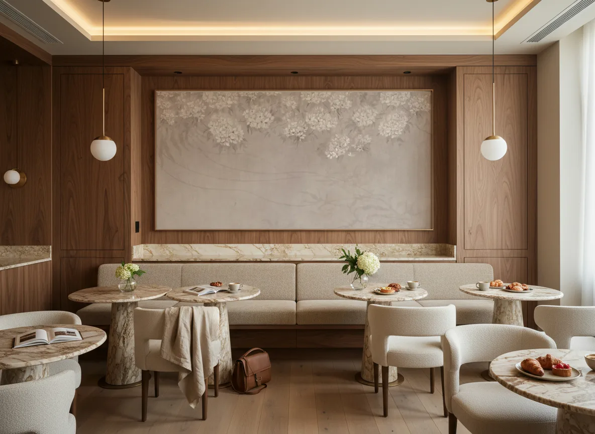 Ortensia — Restauracja hotelowa — pole nad ławą