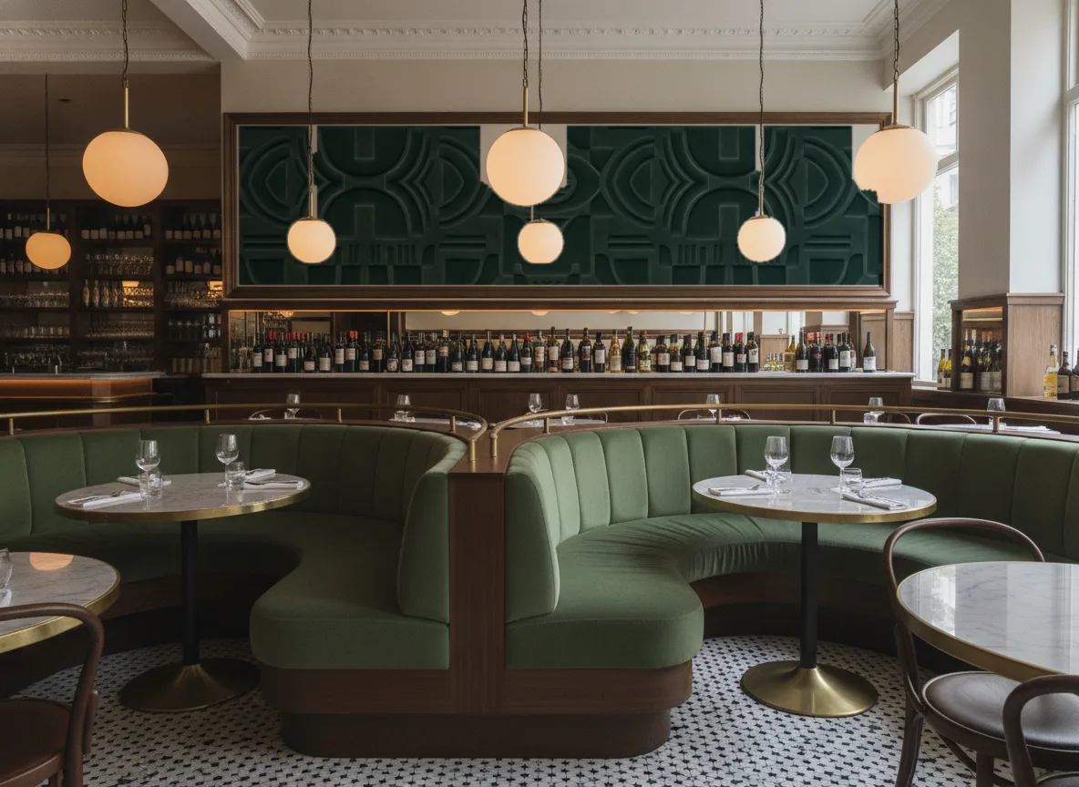 Arcane — Bistro — pole nad zielonymi lożami