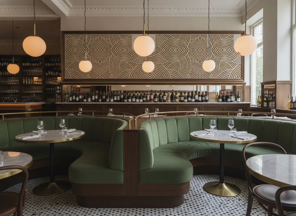 Assouan — Bistro — pole nad zielonymi lożami