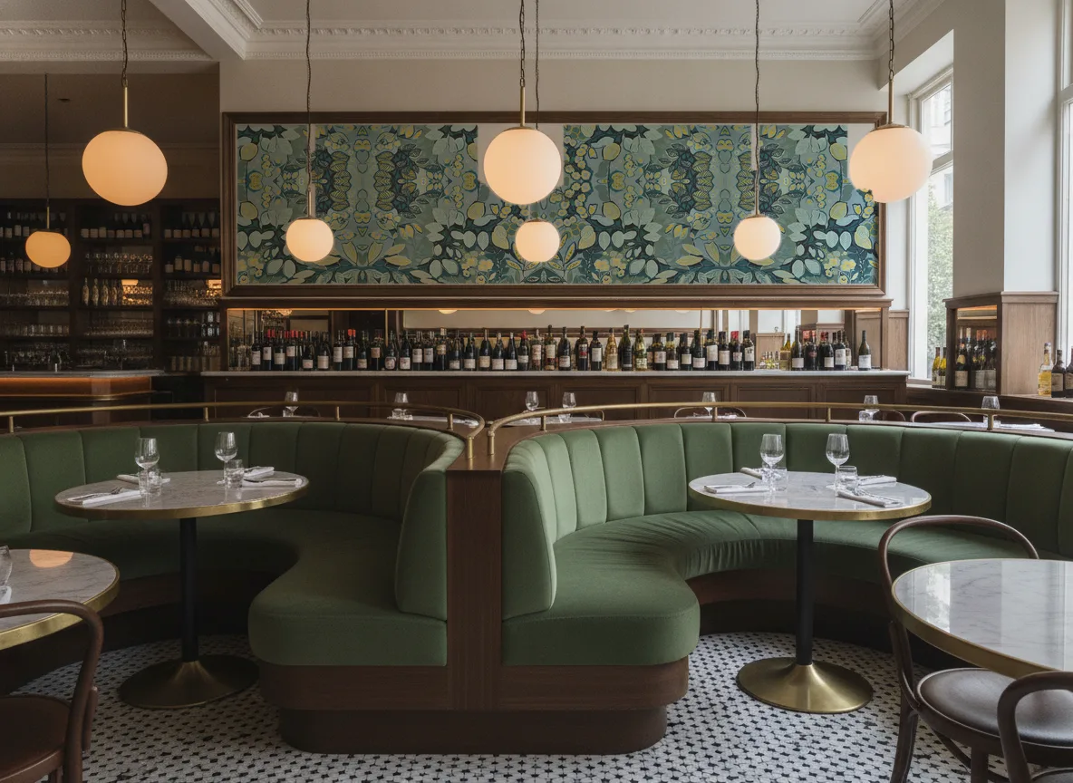 Belle de nuit Ete Indien — Bistro — pole nad zielonymi lożami