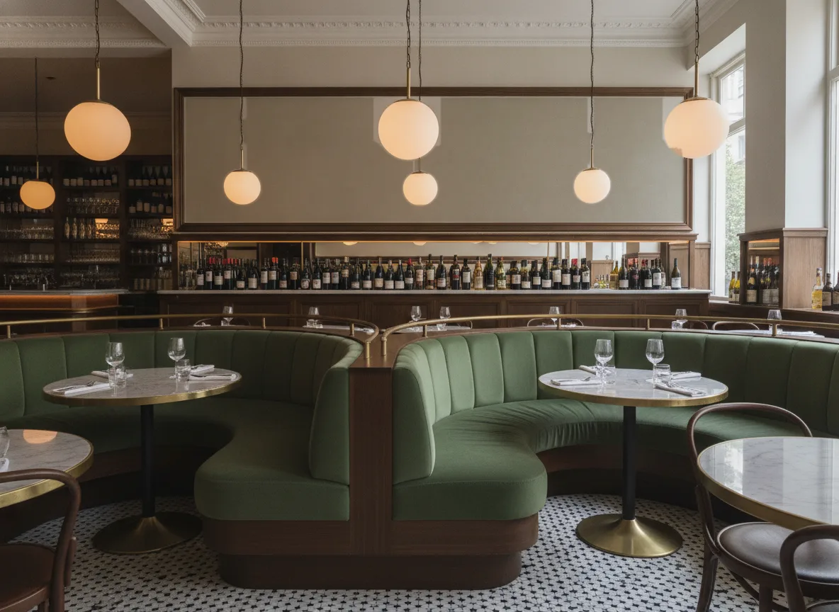 Berenice Magnitude – Textures — Bistro — pole nad zielonymi lożami