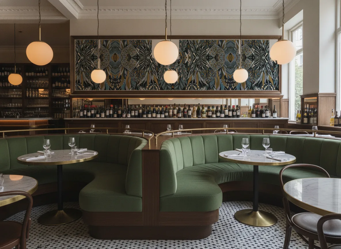 Desirade — Bistro — pole nad zielonymi lożami