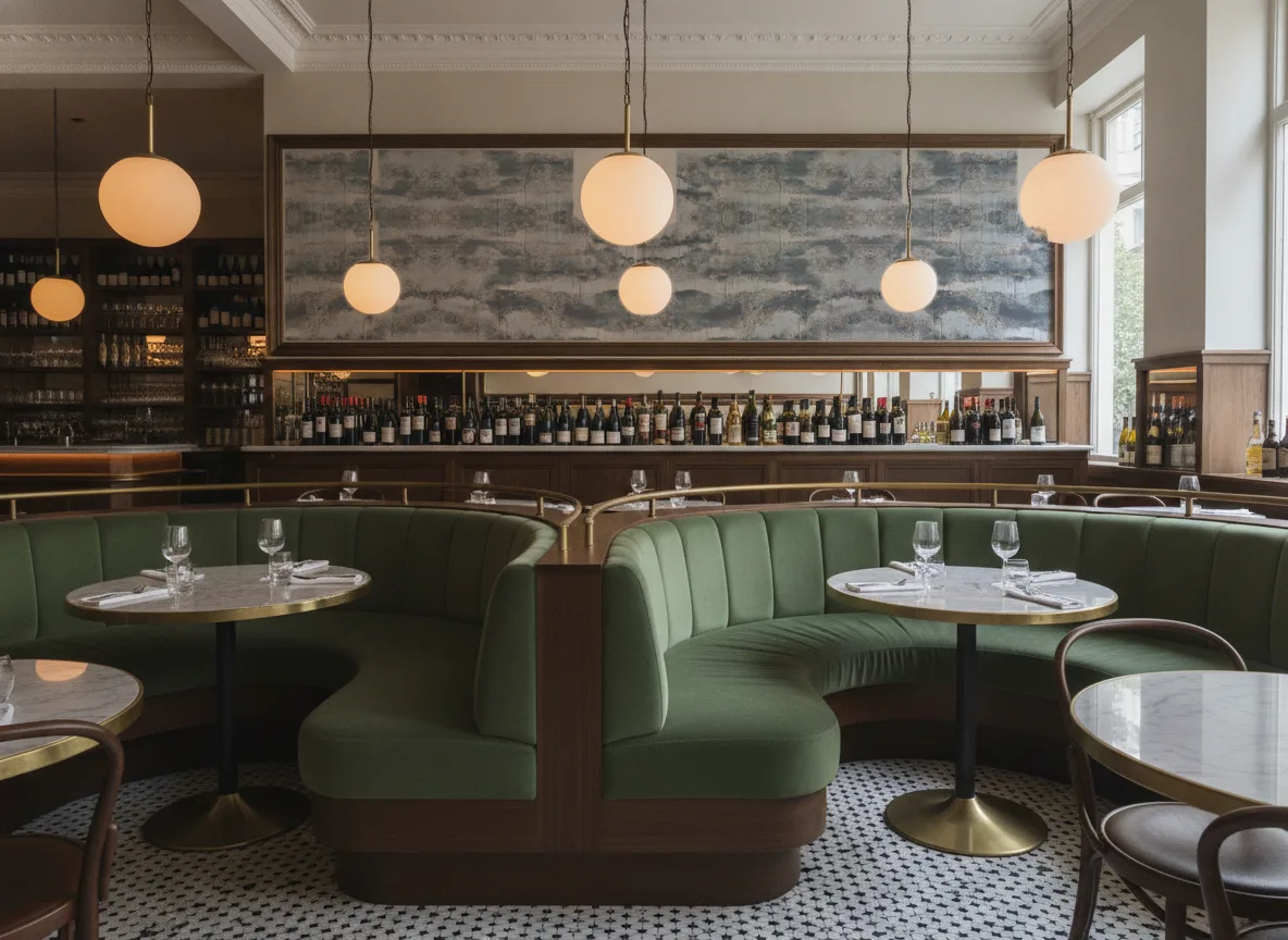 Ephemere Linessence — Bistro — pole nad zielonymi lożami