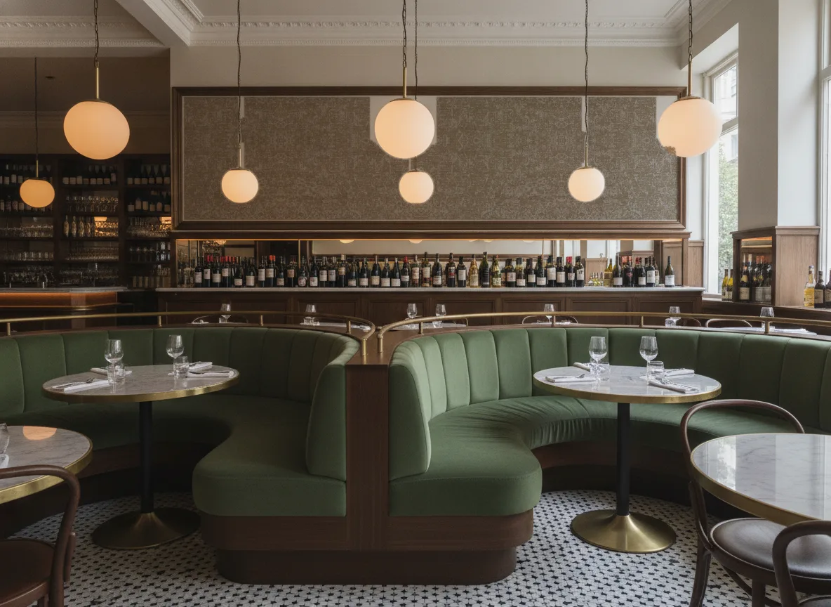 Filea Linessence — Bistro — pole nad zielonymi lożami
