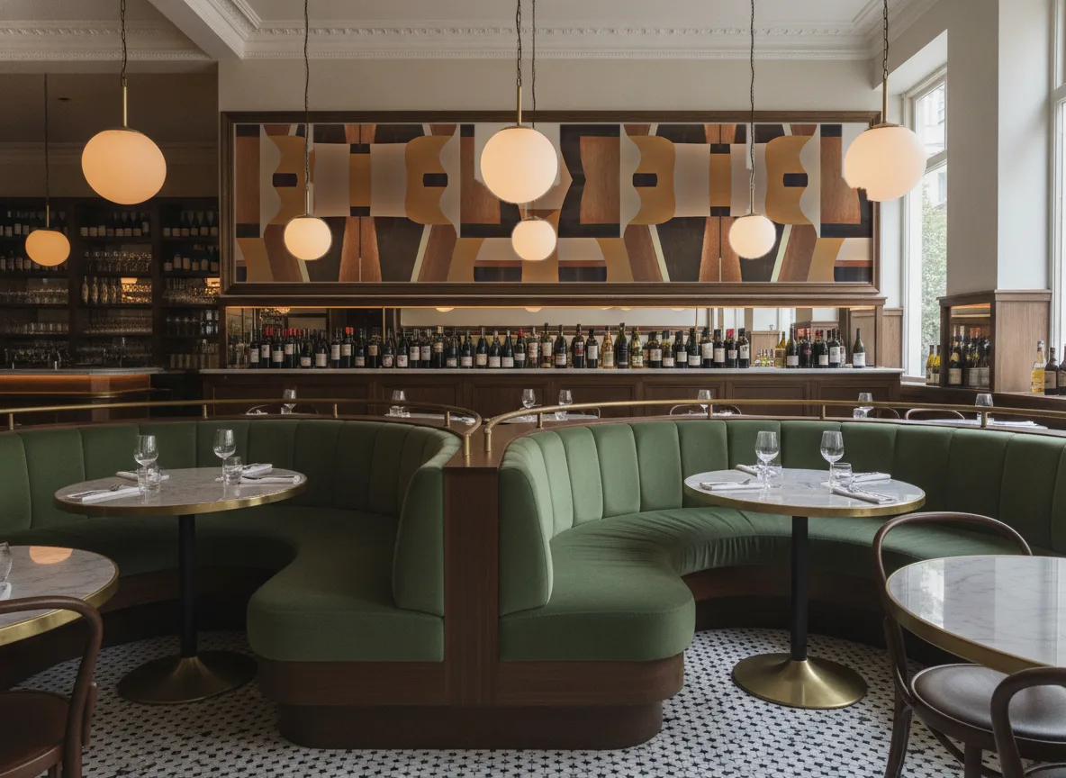 Gino — Bistro — pole nad zielonymi lożami