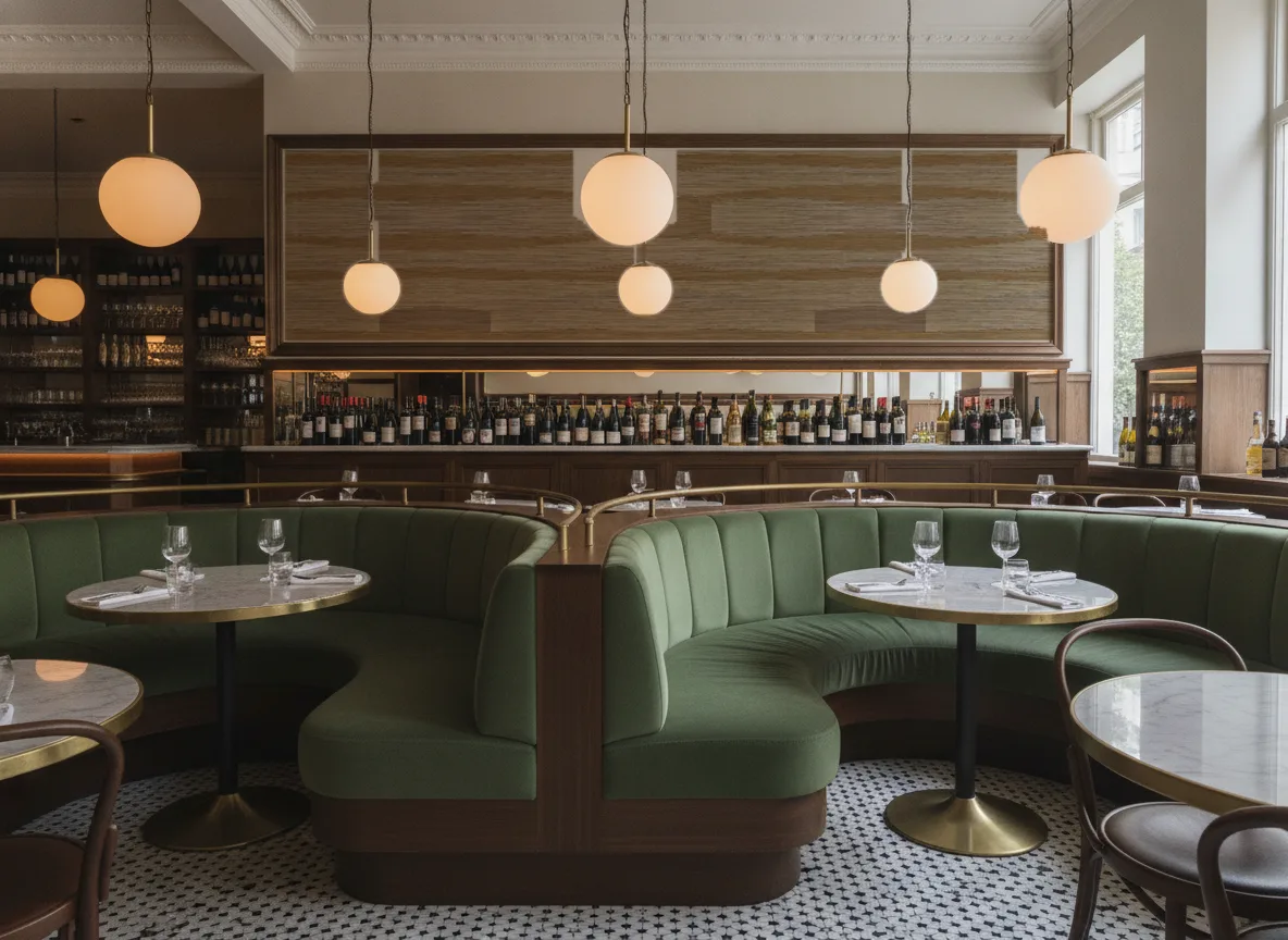 Halana — Bistro — pole nad zielonymi lożami