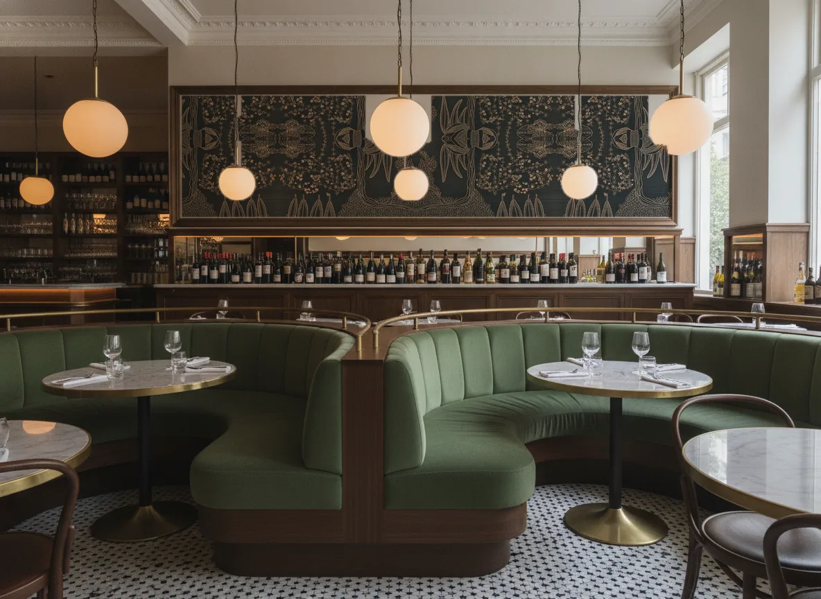 Hasu — Bistro — pole nad zielonymi lożami