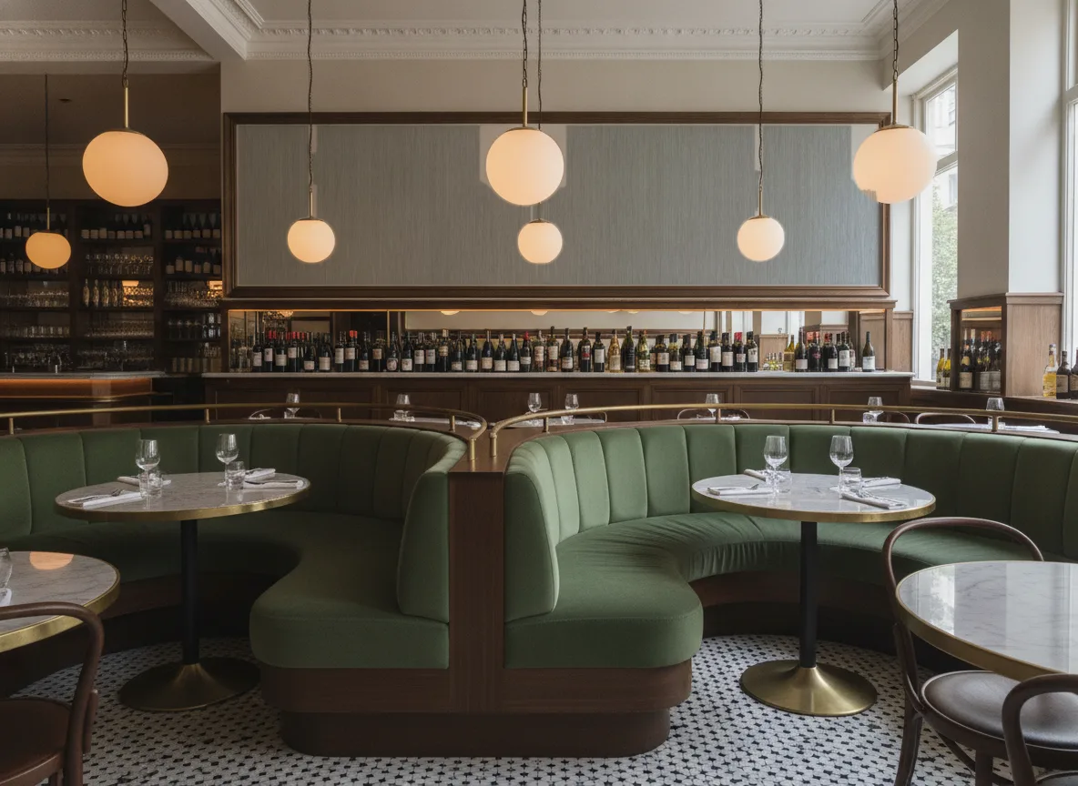 Le Bois — Bistro — pole nad zielonymi lożami