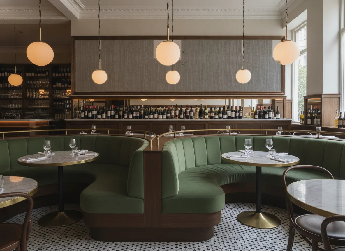 Linon Linessence — Bistro — pole nad zielonymi lożami