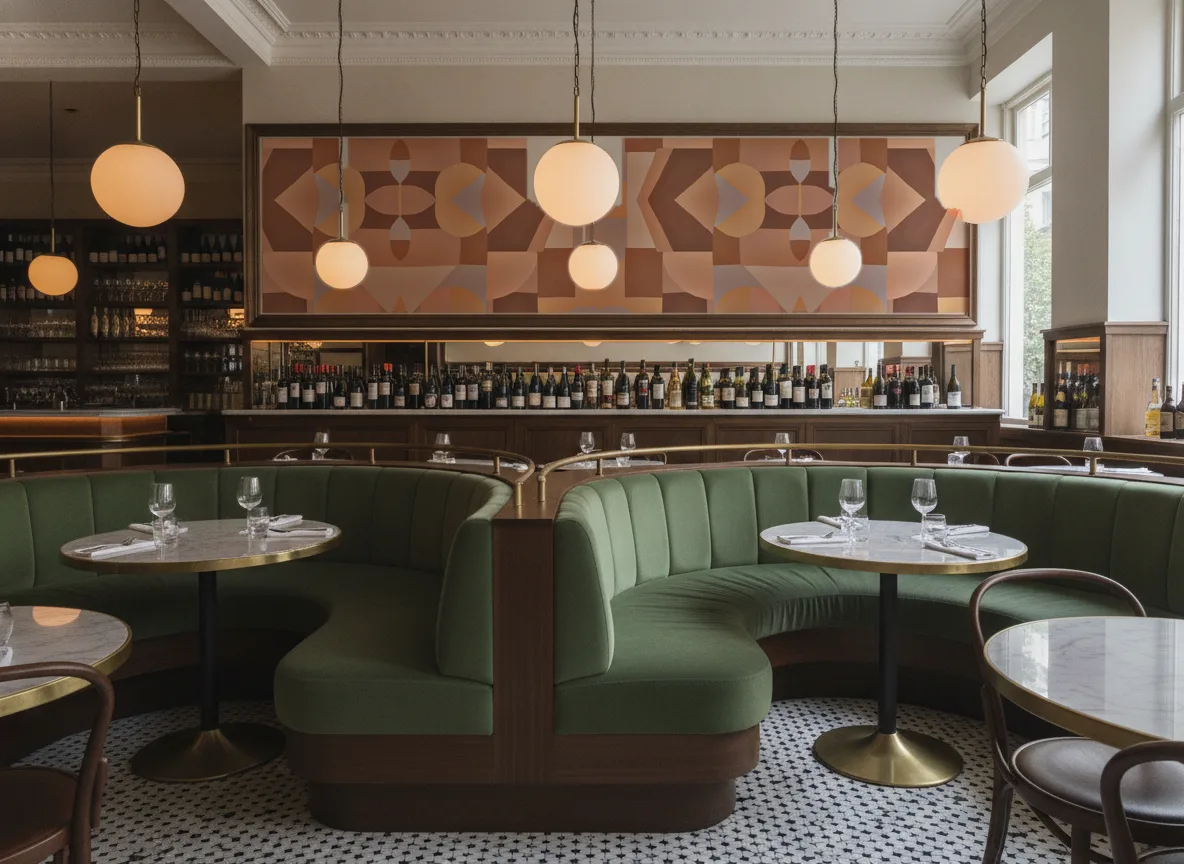 Sonia — Bistro — pole nad zielonymi lożami