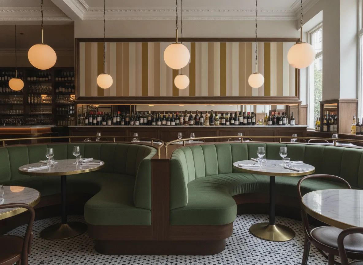 Transat L'Ile Aux Oiseaux — Bistro — pole nad zielonymi lożami