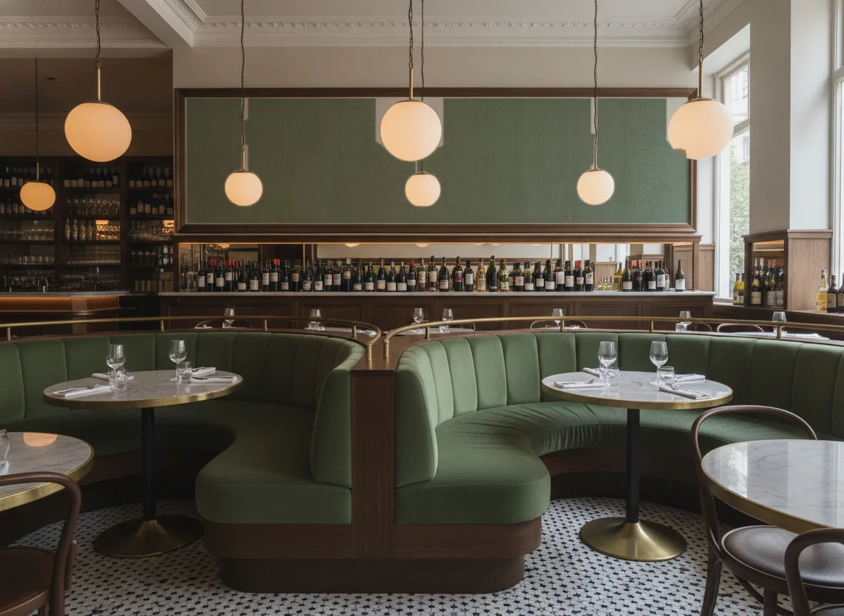 Origin — Bistro — pole nad zielonymi lożami