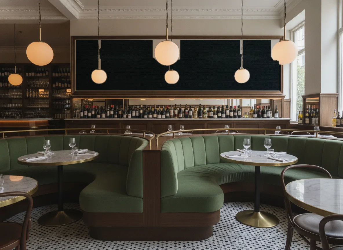 Tapeta obiektowa Ralph W47 — Bistro — pole nad zielonymi lożami