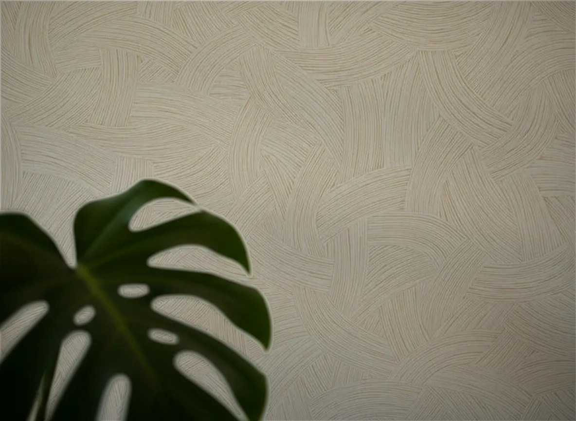 Berenice Magnitude – Textures — Detal — za liściem monstery