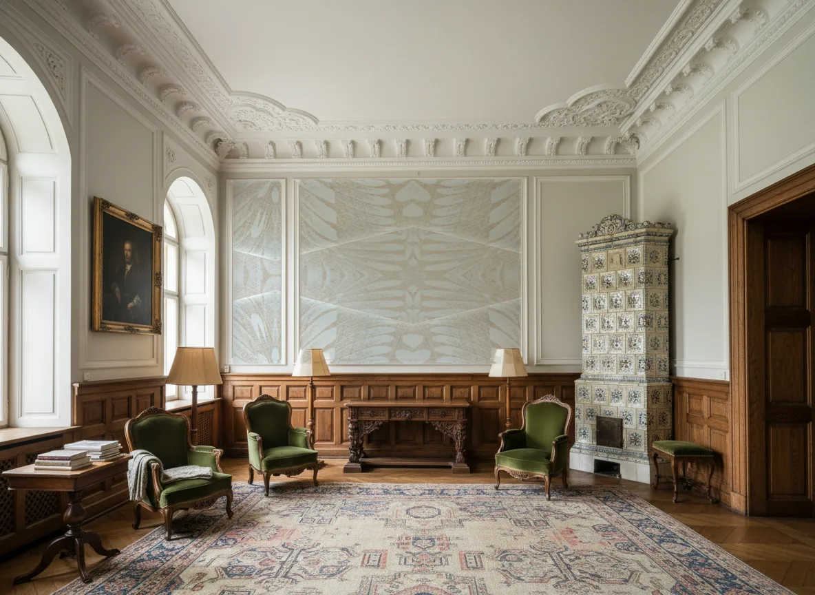 Alisio — Salon dworski — kwatery nad boazerią
