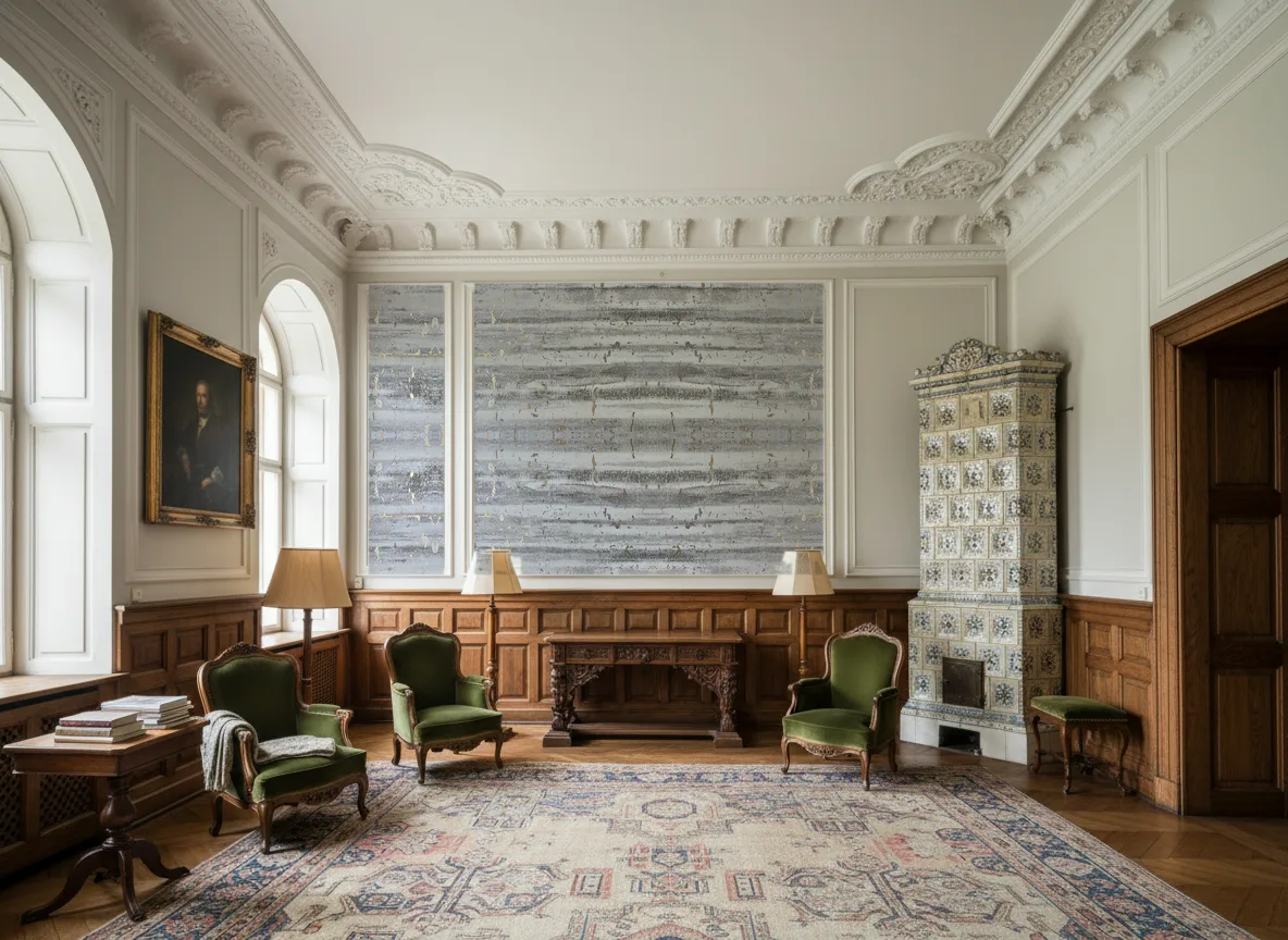 Liege — Salon dworski — kwatery nad boazerią