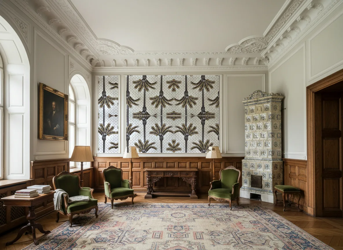 Mirage — Salon dworski — kwatery nad boazerią