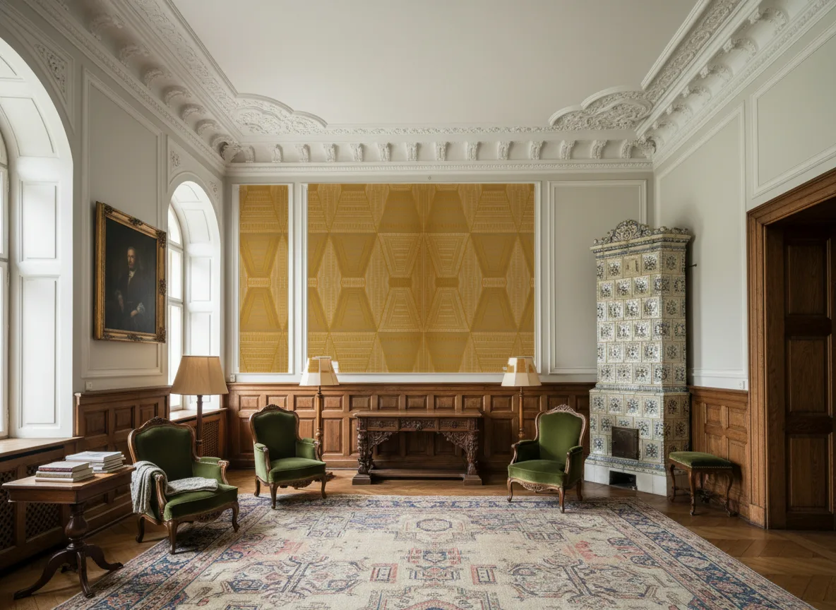 Mirage — Salon dworski — kwatery nad boazerią