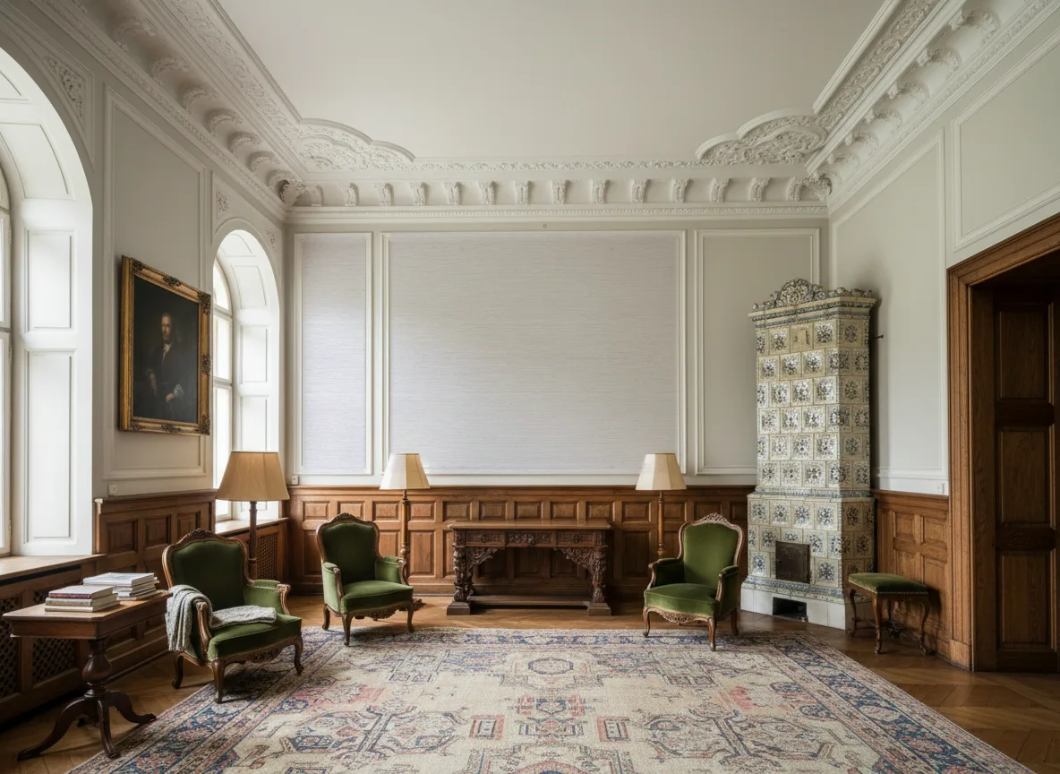 Occitan — Salon dworski — kwatery nad boazerią