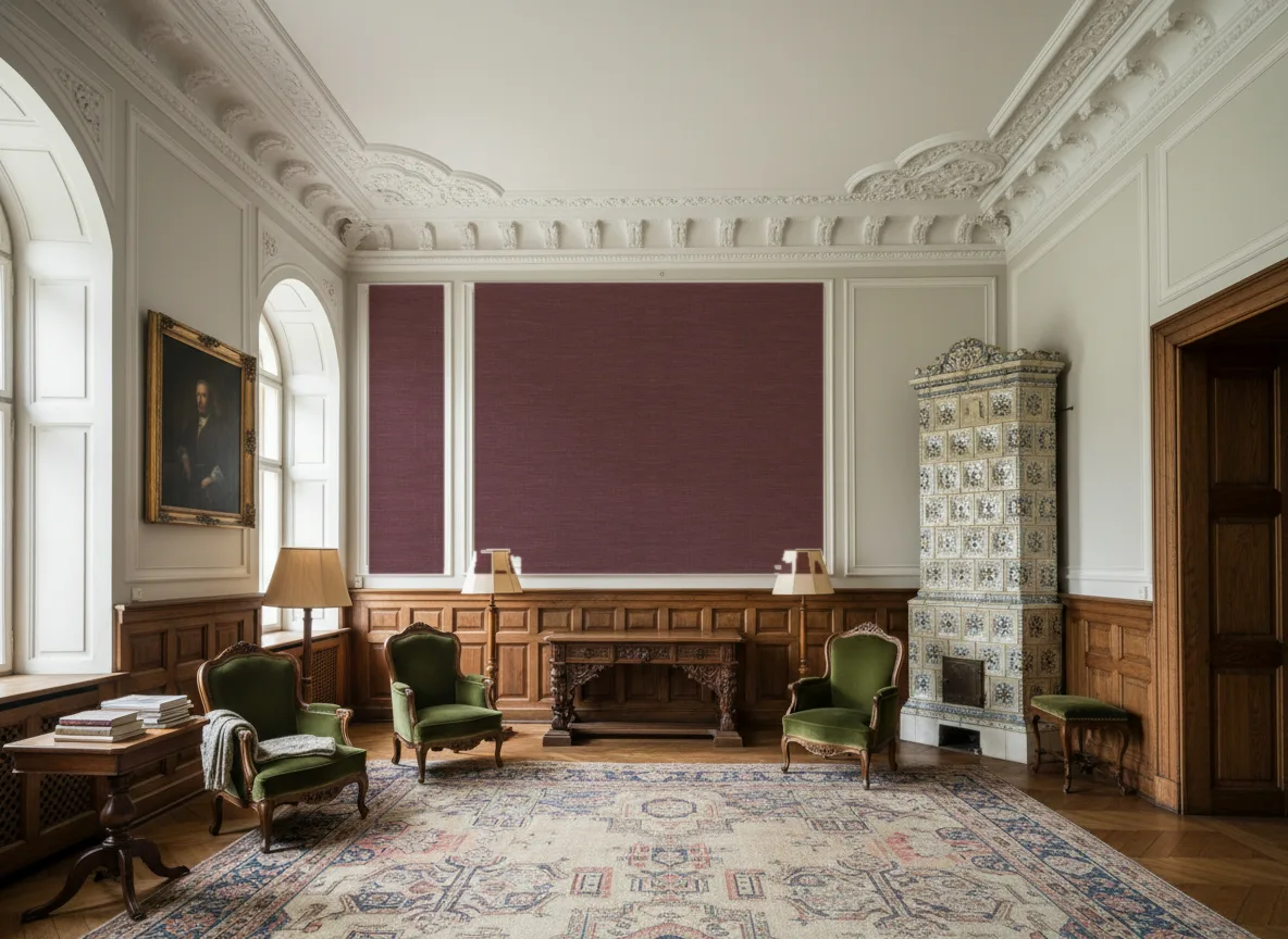 Shinok — Salon dworski — kwatery nad boazerią