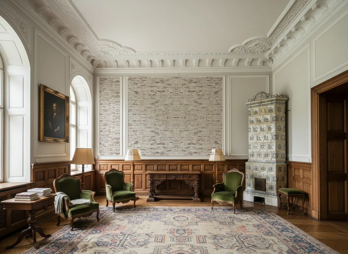 Tendresse — Salon dworski — kwatery nad boazerią